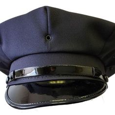 Broadway Quality, Made In Usa, Policeman Hat. Color: Navy Blue Sizes: X-Small, Small, Medium, Large, X-Large, 2x-Large, 3x-Large Size Guide: American / Nearest 1/8 Inch / Metric Cm / Size Code 6 5/8 20 3/4 53 X-Small / Child M 6 3/4 21 1/8 54 Small 6 7/8 21 1/2 55 Small / Child L 7 21 7/8 56 Medium 7 1/8 22 1/4 57 Medium 7 1/4 22 5/8 58 Large 7 3/8 23 Classic Adjustable Cap For Costumes, Adjustable Navy Fitted Hat With Visor, Adjustable Navy Visor Fitted Hat, Navy Adjustable Visor Fitted Hat, Navy Adjustable Fitted Visor Hat, Black Visor With Curved Brim, One Size Fits Most, Black Brimmed Fitted Hat, Classic Navy Hat, One Size Fits Most, Black Adjustable Brimmed Hat