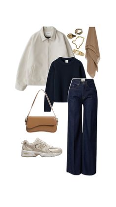 #fall #autumn #outfit #falloutfit #outfitinspo #wardrobe #hijabi #inspiration #colorcombinations #modest #modestfit #modestoutfits #fallmodest Hijabi Outfits Casual Winter, Brown Color Combinations, Navy Jacket Outfit, Fall Hijab Outfits, Hijab Fall Outfits, Beige Brown Color, Autumn Outfit Inspo, Winter Jacket Outfits