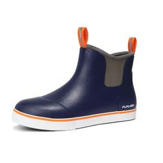 Waterproof Deck Boots Furuian deck boots designed to fuel your passion when you are fishing,salling,camping,garden working boating Size: 12.  Color: Blue.  Gender: male.  Age Group: adult. Deck Boots, Camping Garden, Fishing Boots, Neoprene Rubber, Designer Boots, Blue Gender, Fishing Boats, Boating, Ankle Booties