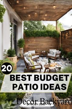 the best patio design ideas for your backyard