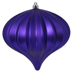 a purple ornament hanging from the ceiling on a white background with clipping