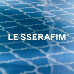 the words le sefram are in white letters on a blue and white background