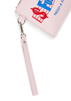 cuz you can't be a princess if you're poor, bb! Seek some sweet arrangements with this sugar coated coin purse that has a top zip closure, a detachable wrist strap, and sassy graphic embroidery that'll have the funds flowin' forever. Pink Pouch Wristlet With Zipper Closure, Pink Pouch Wristlet With Strap, Pink Pouch Wristlet With Wrist Strap, Pink Wallet With Wrist Strap As Gift, Pink Pouch Coin Purse With Zipper, Pink Wristlet With Zipper Closure As Gift, Pink Wristlet With Zipper For Daily Use, Pink Wristlet With Zipper Closure For Daily Use, Pink Wristlet For Daily Use