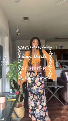 Boho Outfits Black Women Summer, Boho Picnic Outfit, Earthy Crochet Outfits, Spiritual Girl Outfits Black Women, Earthy Outfits Skirts, Indie Outfits Black Women, Pastel Boho Outfit, Boho Fashion Black Women, Light Whimsigothic