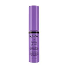 NYX Cosmetics Butter Lip Gloss - Sugar Plum Size: 0.27 Fl Oz (Pack of 1).  Color: Purple. Butter Lip Gloss, Nyx Butter, Nyx Butter Gloss, Cute Nail Polish, Butter Gloss, Makeup Store, Sugar Plum