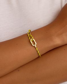 Link Paracord Bracelet Modern Yellow Bangle Jewelry, Modern Yellow Bangle, Modern Yellow Bangle Bracelets, Yellow Friendship Bangle Jewelry, Yellow Everyday Bracelet Jewelry, Earrings Stacking, Paracord Bracelet, 14k Gold Necklace, Mix Style