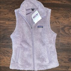 Patagonia Los Gatos Vest In A Size Small. The Color Name Is “Rustic Purple”- So Pretty! Purple-Gray Tone. So Soft!! Brand New With Tags! Casual Purple Outerwear For Hiking, Color Name, Pretty Purple, Patagonia Jackets, Purple Gray, Grey Tones, Patagonia Womens, Purple Grey, Color Names