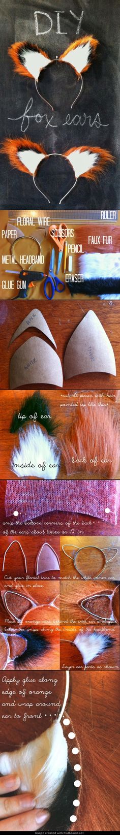 a series of photos showing different types of hats and hairbrushes on a wooden table