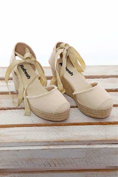 The perfect dressy sandal has arrived. The Kit and Kaboodal Calpe Wedge has a tie fastening, textured espadrille wedge and canvas effect fabric. Dress up for down for any occasion. - Tie fastening - Espadrille textured wedge - Canvas effect fabric Dressy Sandals, The Kit, Espadrille Wedge, Textured Fabric, Espadrilles Wedges, Espadrilles, Wedges, Dress Up, Sandals