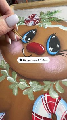 Gingerbread People, Gingerbread House Ideas, Gingerbread Crafts, Snow Men, Tole Painting Patterns, Gingerbread Christmas Decor, Gingerbread Decorations, Handmade Christmas Crafts, Snowman Faces