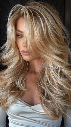 Sunkissed Hair Brunette, Platinum Blonde Hair, Chic Hairstyles