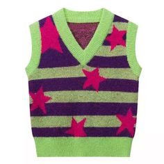 Silly Clothes, Striped Vest, Striped Vests, Indie Aesthetic, Vintage Star, 90s Grunge, Eclectic Style, Mode Inspiration, Character Outfits