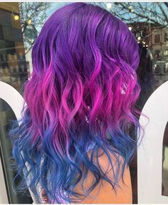 Galaxy Hair Color, Blue Black Hair Color, Honey Blond, Pulp Riot Hair Color, Blue Black Hair, Galaxy Hair, Rainbow Hair Color, Unicorn Hair