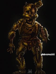 an image of a creepy creature in the dark