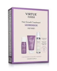 What It Is:A Minoxidil-based regimen that nourishes the scalp and reactivates hair follicles to stimulate growth. The three-step system includes the Shampoo for Thinning Hair, Conditioner for Thinning Hair and Minoxidil 5% Foam. This regimen is ideal for moderate to severe hair loss.
Set Includes:- Flourish Shampoo, 2 oz.- Flourish Conditioner, 2 oz.- Minoxidil Hair Regrowth Treatment, 2.1 oz.How To Use It:- Shampoo: Work a quarter-sized amount of shampoo into a lather between palms. Apply to wet hair and massage into scalp, starting at the nape of your neck, and work the lather through the ends. Rinse thoroughly.- Conditioner: Work a quarter-sized amount of conditioner between palms, apply to wet hair, from mid-shaft to ends; leave in for 1-3 minutes before rinsing thoroughly.- Minoxidil: Hair Growth Regimen, Hair Care Kit, Hair Care Kits, Shampoo For Thinning Hair, Hair Kit, Hair Regrowth Treatments, Regrow Hair, Patchouli Essential Oil, Hair Breakage