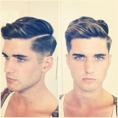 Love the balance of this cut! Perfect combo of modern and classic style. Trendy We Fryzurach, Side Part Hairstyles, Male Hair, Man Face, 2015 Hairstyles, Hair Reference