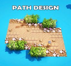 #minecraftbuilding #minecraft #minecraftpath #path Build Ideas In Minecraft, Mc Path Designs, Cute Build Ideas Minecraft, Minecraft 1.20 Block Palette, Path Minecraft Design, Minecraft Signpost Design, Minecraft Houses Outside, Minecraft Codes Seeds, Idea For Minecraft