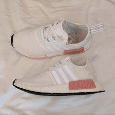 A Little Worn, Just Too Big For Me Just Cleaned White Rose By9952, Released On June 10 Of 2017 Size 8 Feel Free To Ask Questions :) Adidas Nike Athletic Shoes Sneakers White Pink Nmd R1 Walking Running Casual Hoka Converse Vans Adidas Sc Premiere, Adidas Cloudfoam Women, Adidas Nmd R1 Women, Adidas Nmd R1 White, Adidas Gazelle Women, Adidas Superstar Pink, Mint Sneakers, Nike Athletic Shoes, Rose Adidas