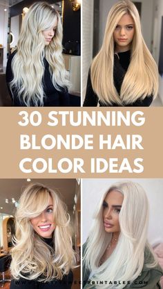 blonde hair color ideas Caramel Blonde, Fall Blonde