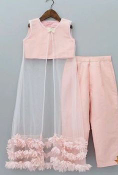 White Shrug, Kids Wear Girls, Peach Top, Kids Dress Patterns, 파티 드레스