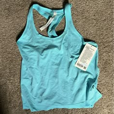 Nwt Lululemon Swiftly Tech Rb Tank 2.0 Race Size 14 Pale Aqua Lululemon Gifts, Anna Claire, Dancing Clothes, 13 Birthday, Wishlist Ideas, Beachy Outfits, High School Outfits, Casual Activewear, Lululemon Outfits