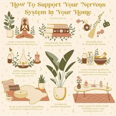 #home #homelife #lifestyle #tips #support #system #calm #asthetic Nervus Vagus, Home Inspo Cozy, Home Environment, Witch Spirituality, Rituals Set, Energy Healing Spirituality, Witch Spell Book, Exterior Home, Home Inspo