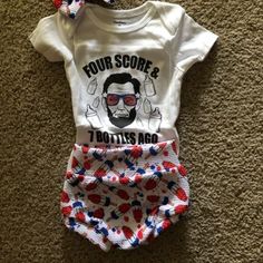 Funny 4th of July Onesie®, Baby Onesie®, Independence Day, Fourth of July Onesie®, Baby Shower Gift, Baby Boy Outfit, 4th Of July Baby