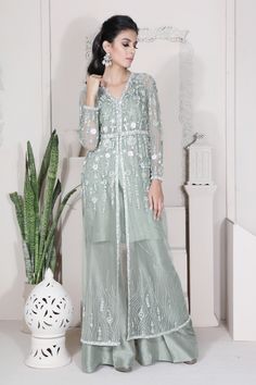 Elita | Pakistani Designer Outfit | Sarosh Salman Summer Mother Of The Bride Dresses, Net Jacket, Luxury Pret, Designer Outfit, Bridal Dresses Pakistan, Fashion Corner, Desi Clothes, Mother Of The Bride Outfit, Sleeves Designs For Dresses