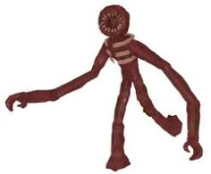 an image of a cartoon character that appears to be looking like a human figure or creature