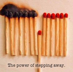 some matches are lined up with the words, sometimes you have to take a step back just to save others