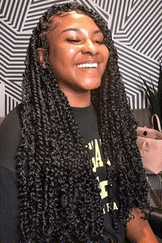 Twists Hairstyles, Hairstyles Natural, Black Braids