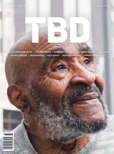 an older man is featured on the cover of tbd