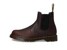 PRICES MAY VARY. Welted on a rugged air-cushioned sole punched with signature yellow welt stitching. Antique gold eyelets and two-tone rounded laces 2976 Chelsea Boots, Dr Martens Chelsea, Chestnut Leather, Chelsea Boots Women, Leather Chelsea Boots, Kids Luggage, Luxury Store, Chelsea Boot, Dr. Martens