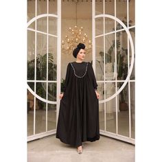 Indulge in timeless elegance with our Long Maxi Dress - Abaya - Available in 13 colors. Evening Solid Maxi Length Abaya, Evening Solid Color Maxi Length Abaya, Evening Maxi Length Solid Abaya, Eid Evening Solid Color Abaya, Elegant Floor-length Solid Abaya, Elegant Maxi Dress For Eid, Elegant Solid Color Dresses For Eid, Elegant Black Long Abaya, Elegant Solid Color Wedding Abaya