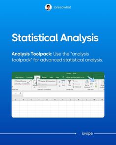 Your ultimate guide to mastering Excel & Google Sheets in Data Analytics! 💡📈 Swipe through this quick guide to navigate data cleaning, manipulation, and more with ease! 🚀 Found this useful? Make sure to follow for more updates! ⠀ ⠀ #datavisualisation #datavisualizations #datavisualizationdesign #datavisualizationtools #datascienceeducation #datavisualization #dataanalytics #dataanalysis #dataanalyst #datascience #careerchange #data #powerbi #excel #exceltips #microsoftexceltips Data Visualization Tools, Data Visualization Design, Statistical Analysis, Data Analyst, Data Scientist, Career Change, Google Sheets, Microsoft Excel, Quick Guide