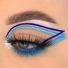 Graphic Makeup, Edgy Makeup, Creative Eye Makeup, Crazy Makeup