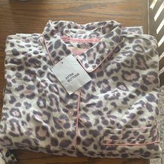 Nwot Victoria’s Secret Flannel Pajamas This Listing Is For Two Sets Of Pajamas Long Sleeve, Button Up Shirts With Elastic Waist Band Bottoms Size: Large These Are Light, Soft Flannel One Pair Is Pink And Gray And Cream The Other Is Leopard Print, Black And Brown With Cream. Casual Victoria's Secret Sleepwear For Overnight, Victoria's Secret Long Sleeve Sleepwear, Victoria's Secret Long Sleeve Sleepwear For Overnight, Silk Pj Set, Pajamas Long Sleeve, Cotton Pajama Shorts, Floral Pajama Set, Thermal Pajamas, Victoria Secret Pajamas