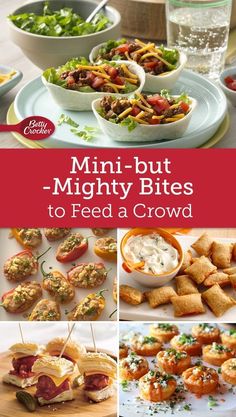 the cover of a cookbook with pictures of different foods