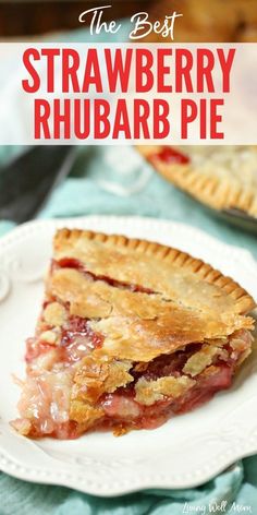 the best strawberry rhubarb pie recipe