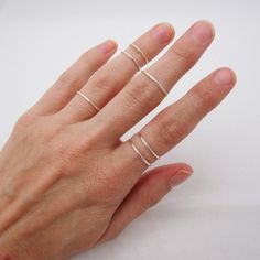 This Stackable Rings item by TheVioletGoat has 119 favorites from Etsy shoppers. Ships from Albuquerque, NM. Listed on Jul 30, 2023 Sterling Silver Stacking Rings, Silver Stacking Rings, 6 Rings, Rings Set, Ring Sizes, How To Make Notes, Stackable Rings, Stacking Rings, Silver Band