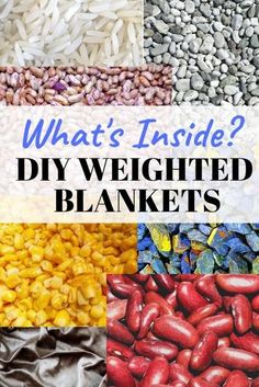 what's inside? diy weighted beans, rice, and other things to eat