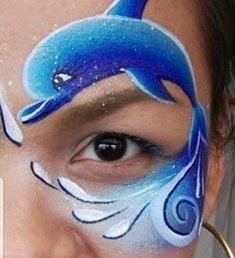 Paint Ocean, Mermaid Face, Doll Face Paint