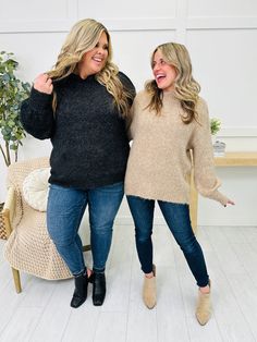 REG/CURVY MOCO Exclusive Winter Dreams Sweater --Multiple Colors!
 – MOCO Boutique