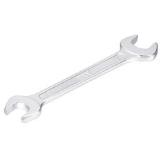 a wrench with an open end on a white background