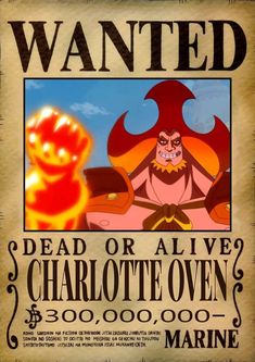 a wanted poster for the animated movie's character, charlotte ove and other characters