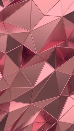 an abstract pink background consisting of triangular shapes