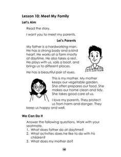 a page from the book lesson 10 meet my family