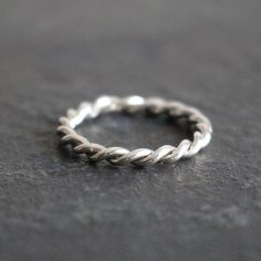 Silver Twisted Ring For Anniversary, Twisted Silver Rings For Anniversary, Silver Infinity Ring For Everyday, Minimalist Silver Twisted Ring, Minimalist Twisted Silver Ring, Everyday Silver Infinity Ring, Twisted Sterling Silver Rings, Silver Wire Rings, Woman Ring