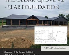 the cedar grove v2 slab foundation