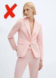 11 Blazers That Make You Look Older - In Fashion We Trust Blazer Suit Women, Contemporary Wardrobe, Pastel Fashion, Stylish Work Outfits, Tailored Design, Fitted Suit